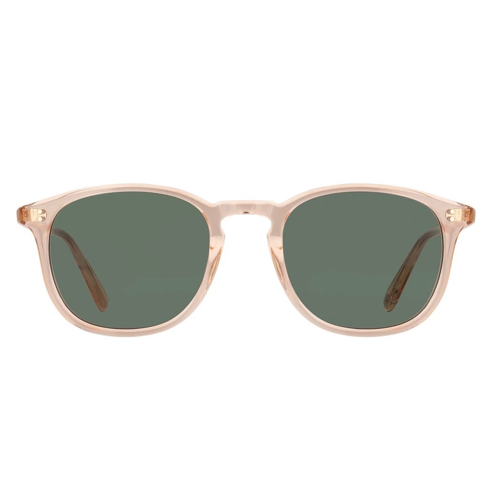 Garrett Leight - Kinney Sunglasses in Pink Crystal